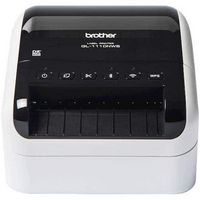 Brother - QL-1110NWB Wide Format, Professional Thermal Label Printer with Multiple Connectivity o... - Large Front