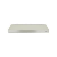 Broan Glacier - 30 inches - Convertible - Under cabinet Range Hood - Bisque - Large Front