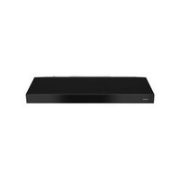 Broan Glacier - 24 inches - Convertible - Under cabinet Range Hood - Black - Large Front