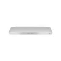 Broan Sahale - 30 inches - Convertible - Under cabinet Range Hood - White - Large Front