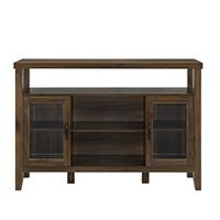 Walker Edison - Tall Storage Buffet TV Stand for TVs up to 55