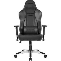AKRacing - Office Series Obsidian Computer Chair - Black - Large Front