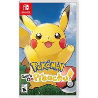 Pokémon: Let's Go, Pikachu! - Nintendo Switch - Large Front