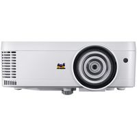 ViewSonic - PS600W 720p DLP Projector - White - Large Front