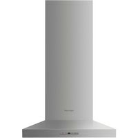 Fisher & Paykel - 24 inches - Convertible - Wall Range Hood - Stainless steel - Large Front