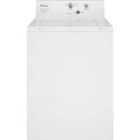 Whirlpool - 3.27 Cu. Ft. High Efficiency Top Load Washer with Deep-Water Wash System - White - Large Front