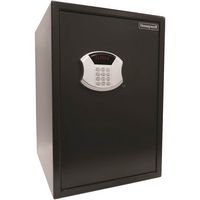Honeywell - 2.86 Cu. Ft. Safe for Valuables with Electronic Keypad Lock - Black - Large Front