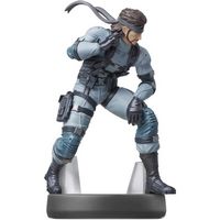 Nintendo - amiibo Figure (Snake - Super Smash Bros. Series) - Blue - Large Front