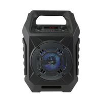 iLive - Tailgate ISB408B Portable Bluetooth Speaker - Black - Large Front