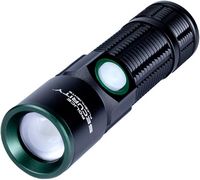 Police Security - USB 500 Lumen Flashlight - Black - Large Front