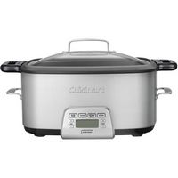Cuisinart - 7-qt. 4-in-1 Cook Central Multicooker - Aluminum - Large Front