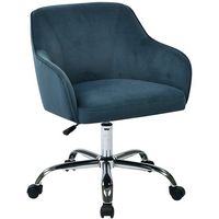 OSP Home Furnishings - Bristol Task Chair - Atlantic Blue - Large Front