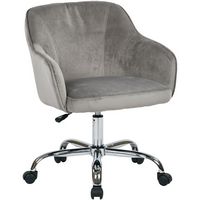 OSP Home Furnishings - Bristol Task Chair - Charcoal - Large Front