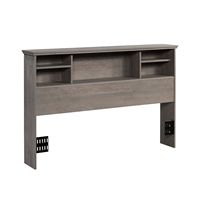 Sauder - River Ranch Bookcase Full Queen Headboard - Mystic Oak - Large Front