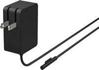 Microsoft - Surface 24W Power Supply - Black - Large Front