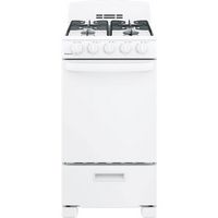 Hotpoint - 2.3 Cu. Ft. Freestanding Gas Range - White - Large Front