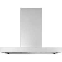 GE - 36 inches - Externally Vented & Recirculating - Wall Range Hood - Stainless Steel - Large Front