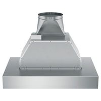 GE - 20 inches - Externally Vented & Recirculating - Range Hood Insert - Stainless steel - Large Front