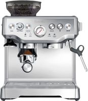 Breville - the Barista Express Espresso Machine with 15 bars of pressure, Milk Frother and interg... - Large Front