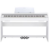 Casio - PX-770 Keyboard with 88 Velocity-Sensitive Keys - White wood - Large Front
