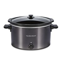 Hamilton Beach - 10 Quart Slow Cooker - Black - Large Front