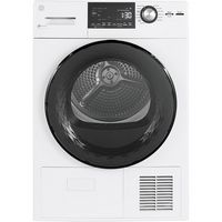 GE - 4.1 Cu. Ft. 13-Cycle Electric Dryer - White - Large Front