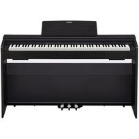 Casio - PX-870 Keyboard with 88 Velocity-Sensitive Keys - Black wood - Large Front