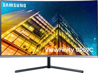 Samsung - 32” ViewFinity UR590 UHD Monitor - Dark Blue Gray - Large Front