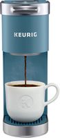 Keurig - K-Mini Plus Single Serve K-Cup Pod Coffee Maker - Evening Teal - Large Front