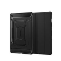 Spigen - Core Armor Pro Case for Galaxy Tab S10 FE - Black - Large Front