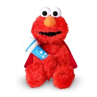 Singing Machine - Sesame Street Karaoke Plush Backpack, Sing-Along Microphone & Speaker with Reco... - Large Front