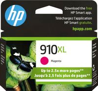 HP - 910XL High-Yield Ink Cartridge - Magenta - Large Front