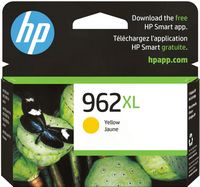 HP - 962XL High-Yield Ink Cartridge - Yellow - Large Front