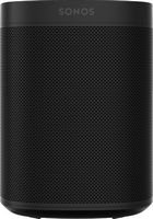 Sonos - One (Gen 2) Smart Speaker with Voice Control built-in - Black - Large Front