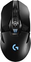Logitech - G903 LIGHTSPEED Wireless Optical Gaming Ambidextrous Mouse with RGB Lighting - Black - Large Front