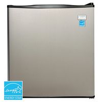 Avanti - 1.7 cu. ft. Compact Refrigerator, in Stainless Steel - Stainless Steel - Large Front