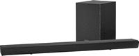 Insignia™ - 2.1-Channel Soundbar with Wireless Subwoofer - Black - Large Front