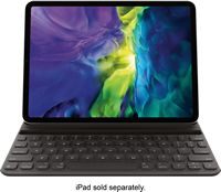 Apple - Smart Keyboard Folio for 11-inch iPad Pro (4th Generation) and iPad Air (5th Generation) - Large Front