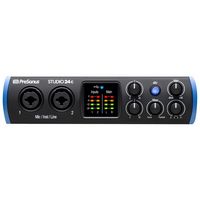 PreSonus - USB Audio Interface - Black/Blue - Large Front