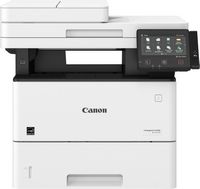 Canon - imageCLASS D1650 Wireless Black-and-White All-In-One Laser Printer - White - Large Front