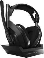 Astro Gaming - A50 Gen 4 Wireless Gaming Headset for PS5, PS4 - Black - Large Front