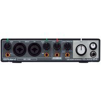 Roland - USB Audio Interface - Black - Large Front