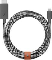 Native Union - 10' External C to HDMI 4k Cable - Zebra - Large Front