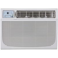 Keystone - 1500 Sq. Ft 25,000 BTU Window Air Conditioner - White - Large Front