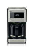 Braun - BrewSense 12-Cup Coffee Maker - Stainless Steel - Large Front