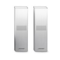 Bose - Surround Speakers 700 120-Watt Wireless Satellite Bookshelf Speakers (Pair) - White - Large Front