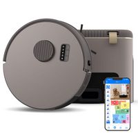 bObsweep - Bio Auto-Empty Robot Vacuum & Mop with 100-Day 1-Gal Dock, Activate Charcoal Odor Filt... - Large Front