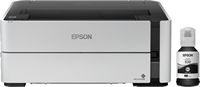 Epson - EcoTank ET-M1170 Wireless Monochrome SuperTank Printer - White - Large Front
