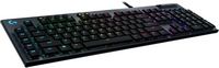 Logitech - G815 LIGHTSYNC Full-size Wired Mechanical GL Clicky Switch Gaming Keyboard with RGB Ba... - Large Front