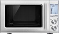 Breville - the Smooth Wave™ 1.2 Cu. Ft. Microwave - Stainless Steel - Large Front
